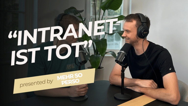 Intranet ist tot. Lang lebe die Mitarbeiter-App.